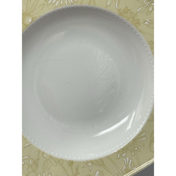 Villeroy & Boch My Garden Daisy Rim Soup Bowls 8.5” Set Of 4 Yellow White Floral - Picture 7 of 9